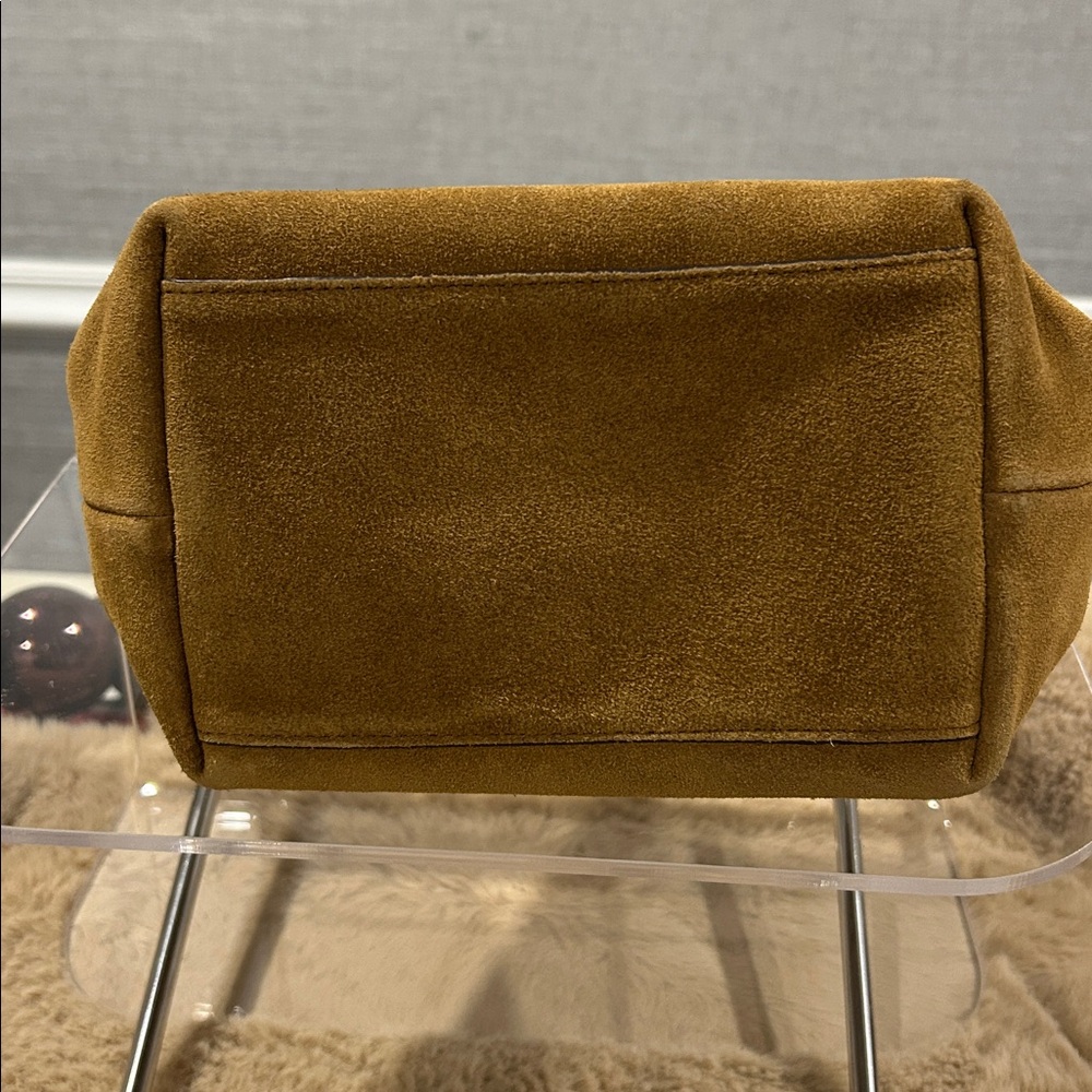 Madewell Tan Suede Mini Bag - Picture 6 of 16